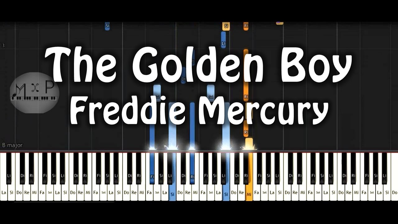 Freddie Mercury - The Golden Boy Piano Cover