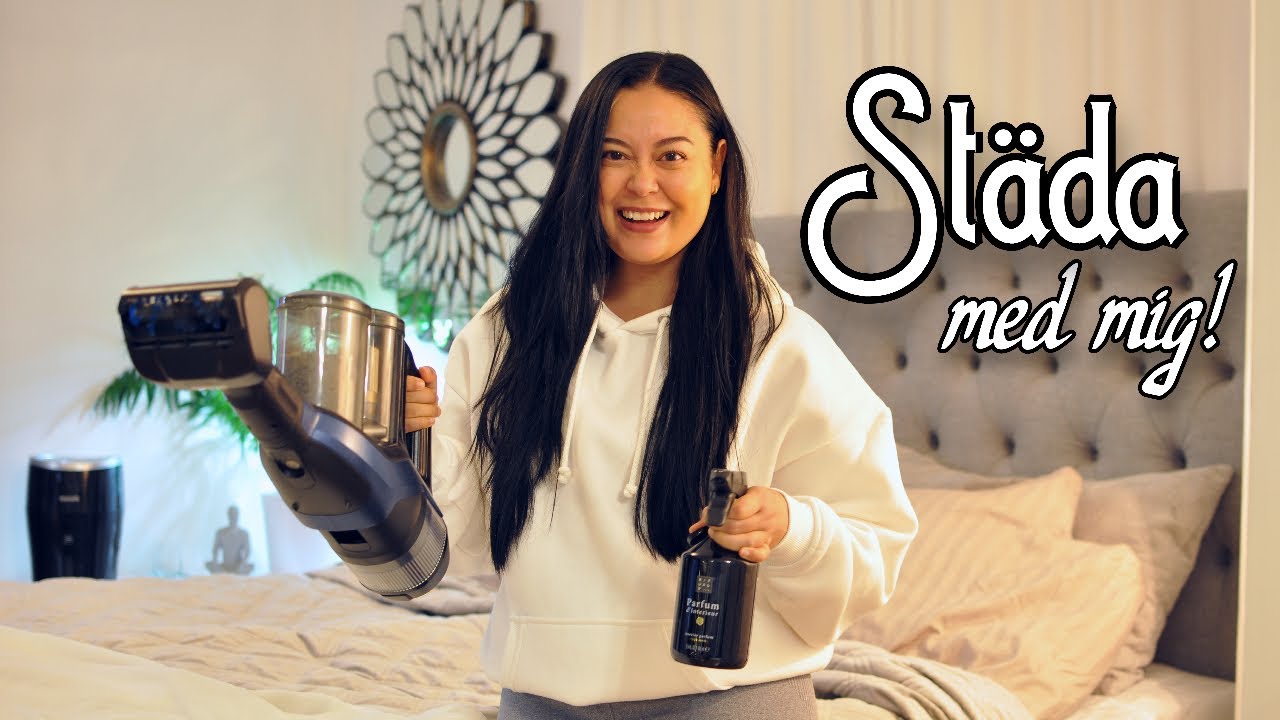 STÄDA MED MIG! | Sovrummet | cleaning motivation | speed cleaning