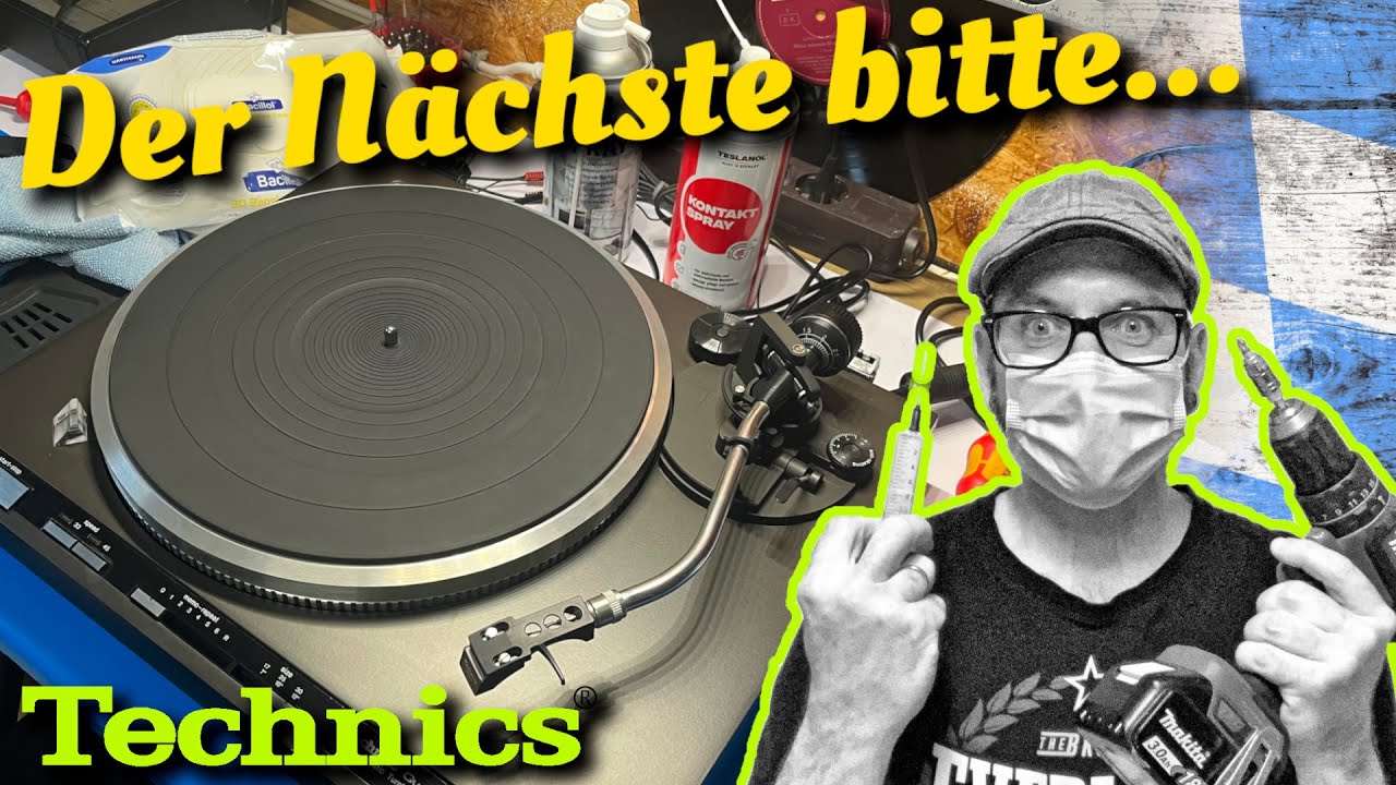 🏥 OPERATION am TECHNICS SL-Q3 Plattenspieler #technics #reparieren
