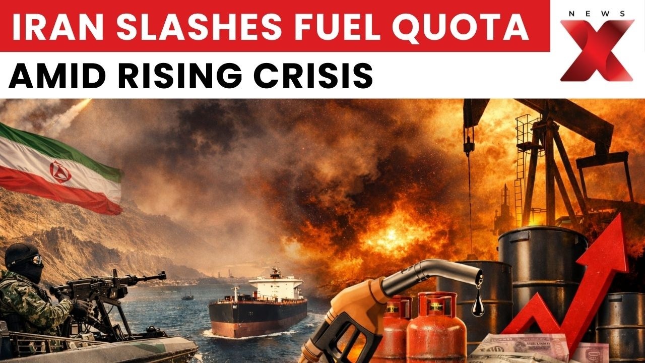 Iran Cuts Daily Fuel Quota In Tehran Amid Crisis, Assures Supply Will Stabilise Soon | NewsX