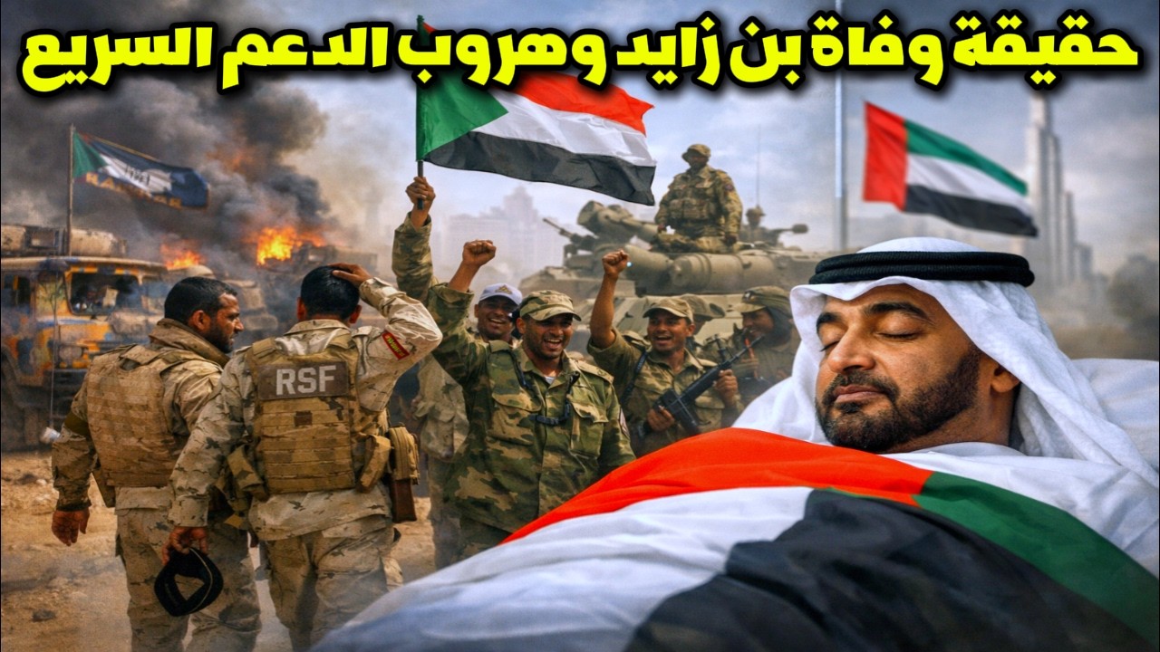 انشقاق الدعم السريع.. ووفاة محمد بن زايد ‼️