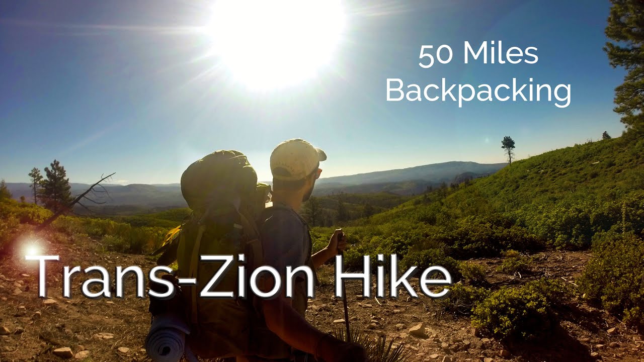 Experience Wild Zion - 50 Mile Trans-Zion Backpacking