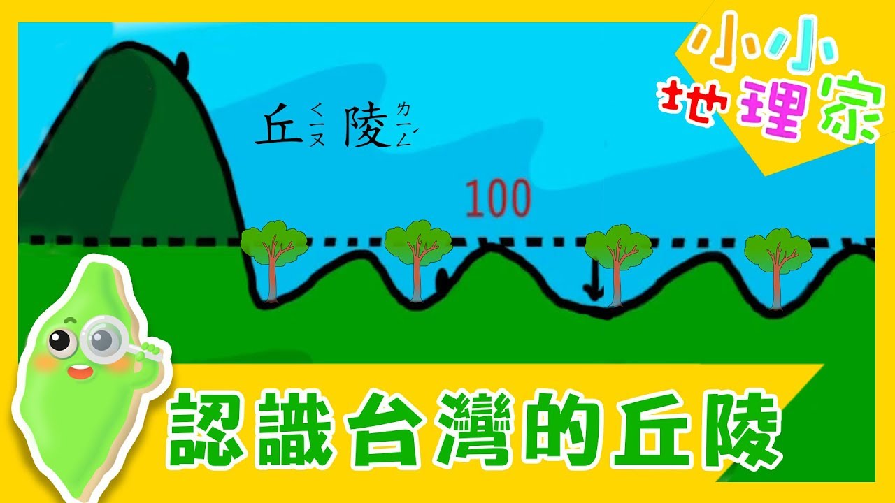 【認識台灣的丘陵】認識台灣_小小地理家 第9集｜知識｜文化｜教育｜兒童節目