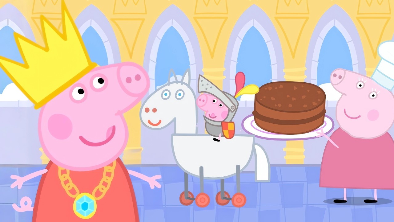 Peppa Pig 🐷 Un Giorno da Piccola Principessa 👑 Cartoni animati per bambini