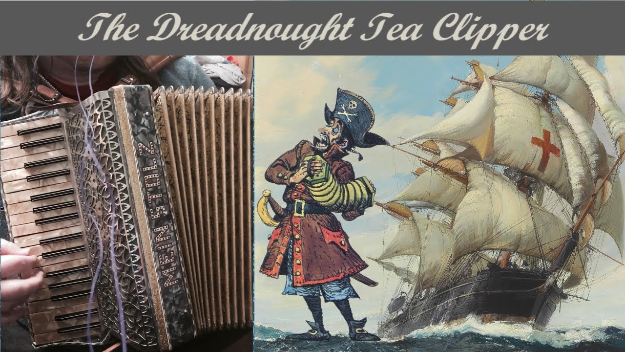 The Dreadnought Tea Clipper - Accordion Cover