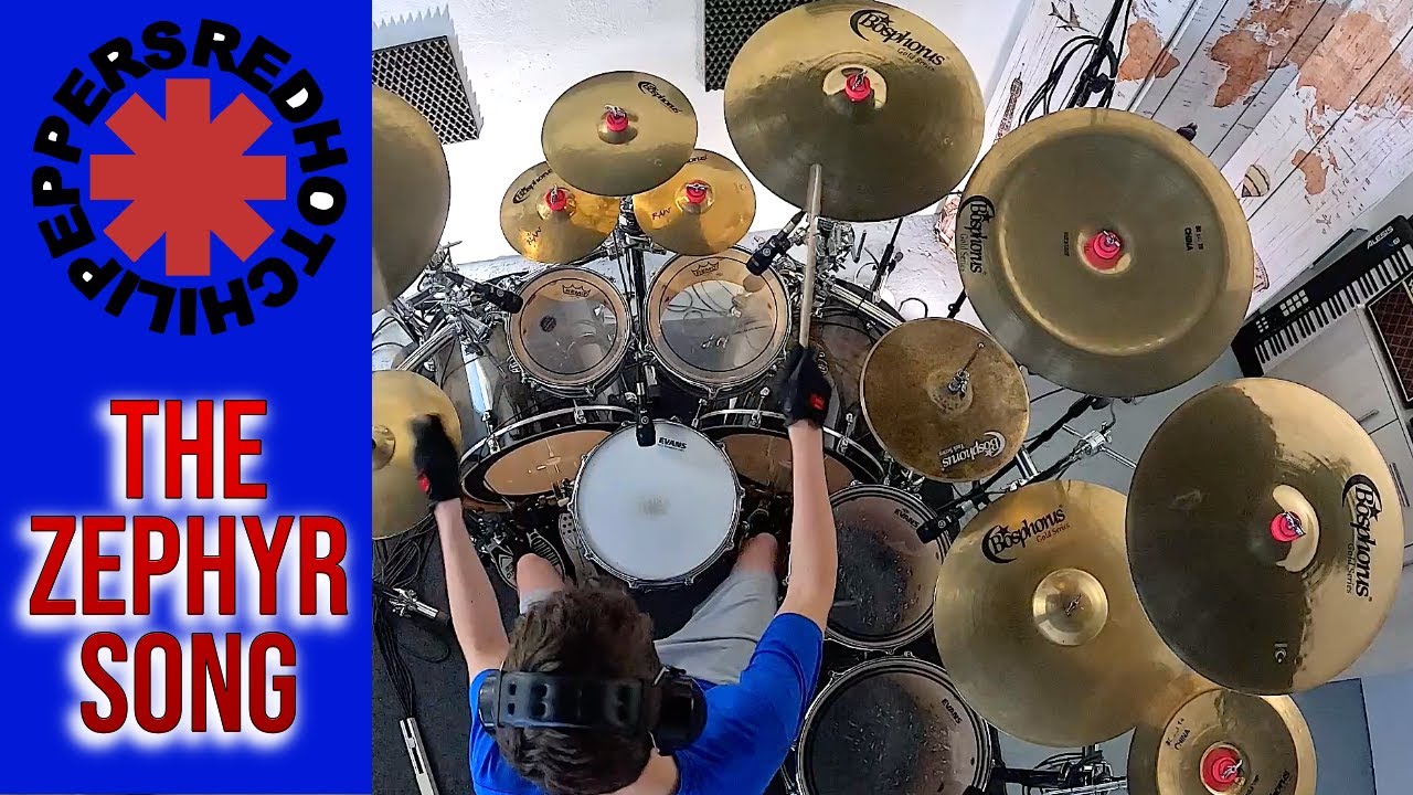 RHCP | THE ZEPHYR SONG | DRUM COVER | BOSPHORUS CYMBALS