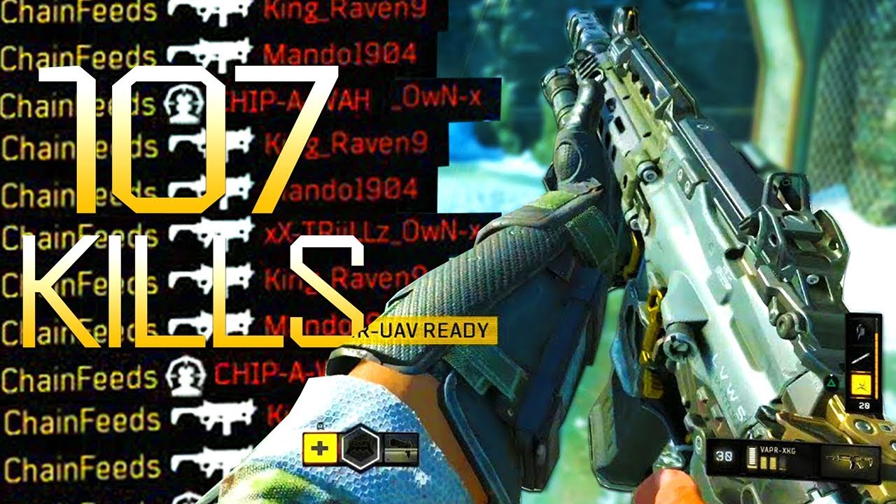 107 KILLS OVERPOWERED VAPR-XKG Gameplay! (Black Ops 4)