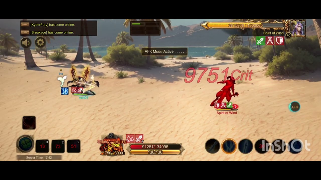 Wartune Ultra (archer+irish) wild boss lvl70 solo
