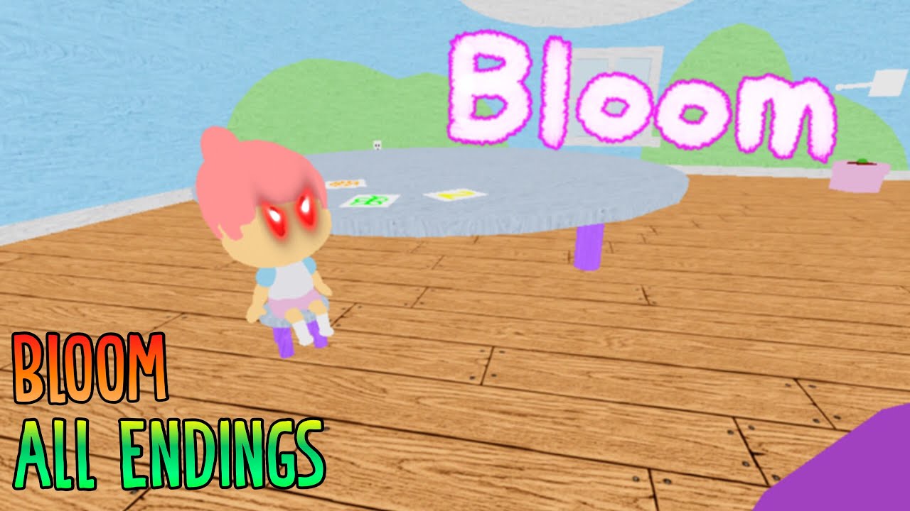 Bloom All Endings  [Full Walkthrough] - Roblox