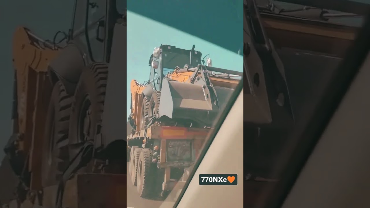Case 770 nxe new #case #india #770nxe #trending #automobile #new #popular #backhoe #excavator
