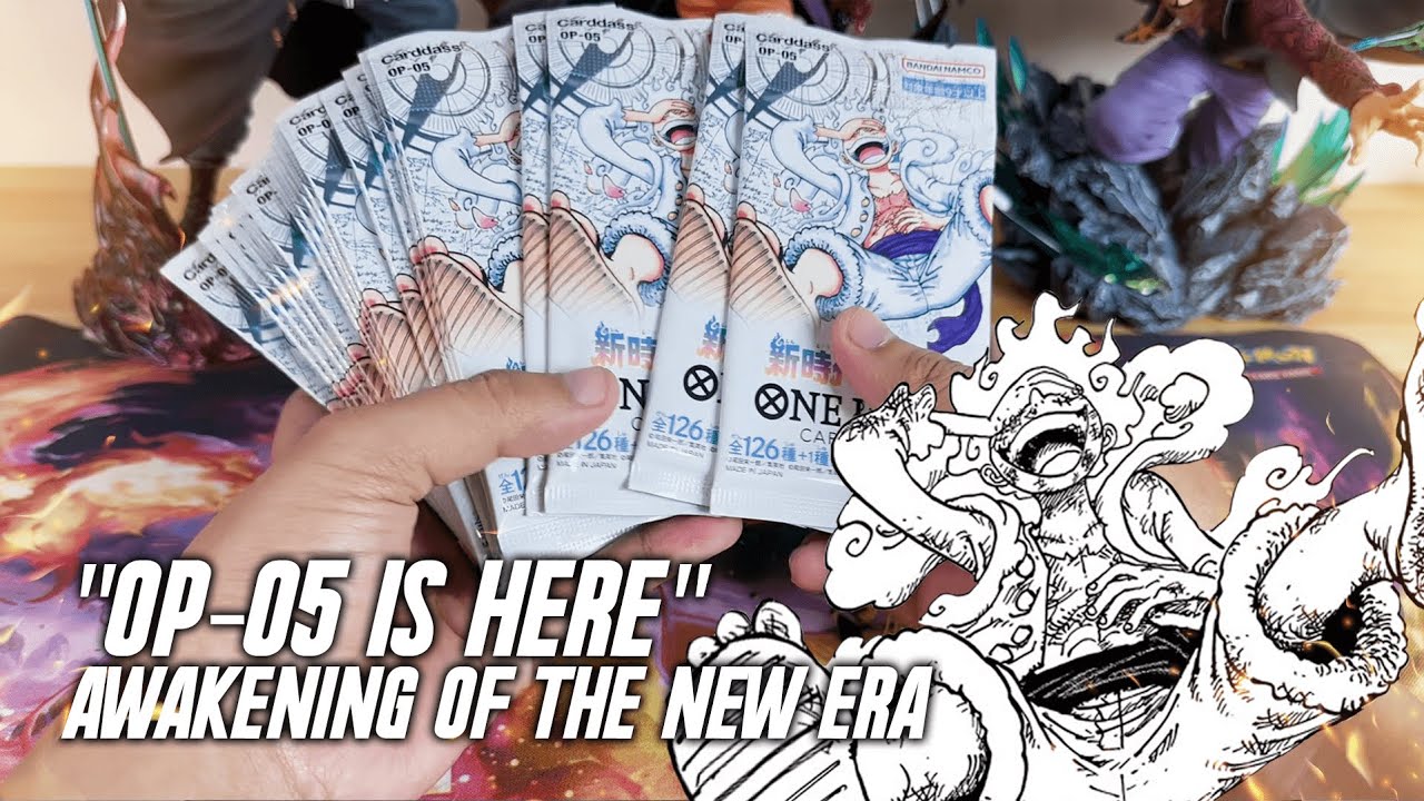 OP-05 Awakening of the New Era! I Pulled GEAR5 NIKA!!!