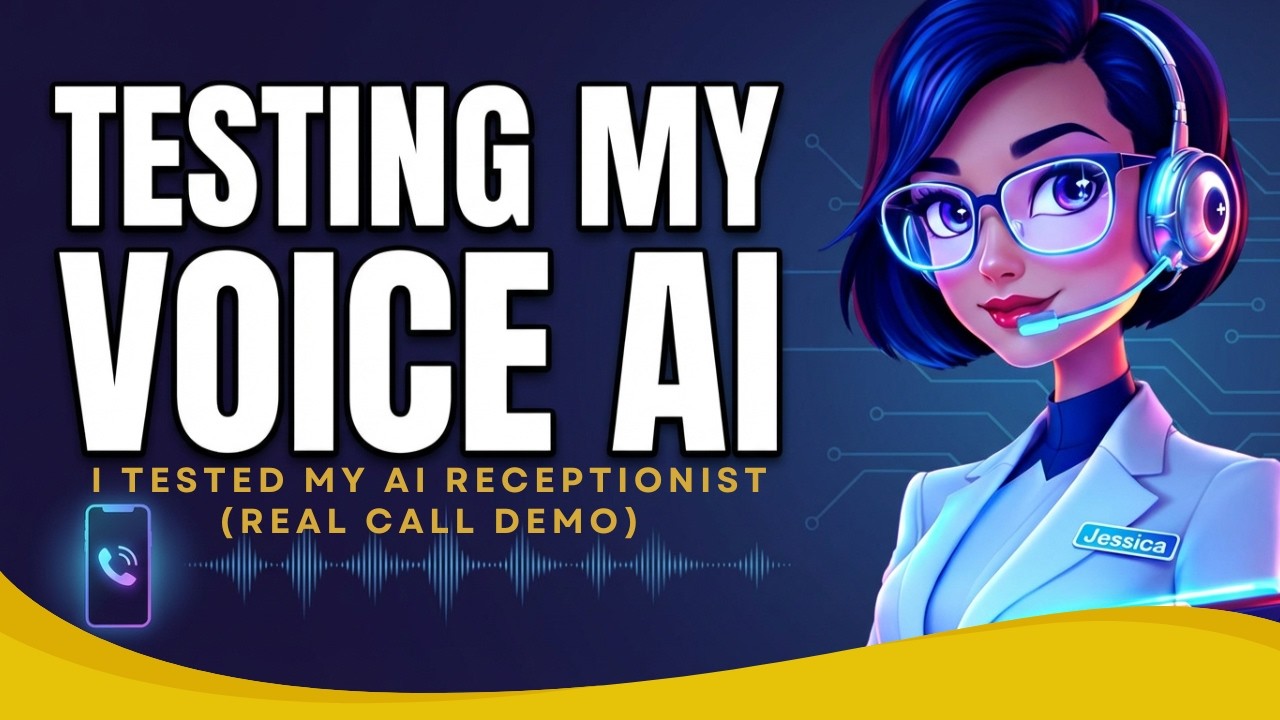 Jessica the Voice AI Receptionist – Raw Demo + What We Fixed