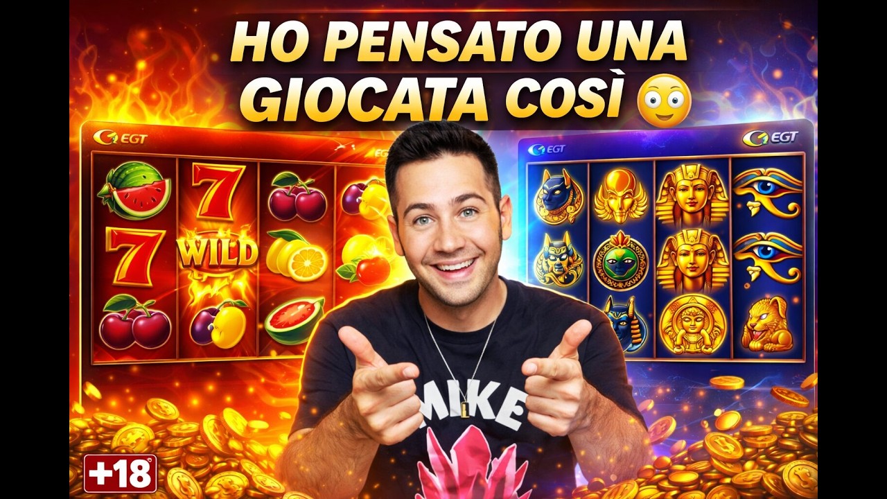 🔥Giocate su EGT tante SLOT ONLINE 😱 Testiamo una GIOCATA COSI&hellip;   | Vediamo come andr&agrave;...