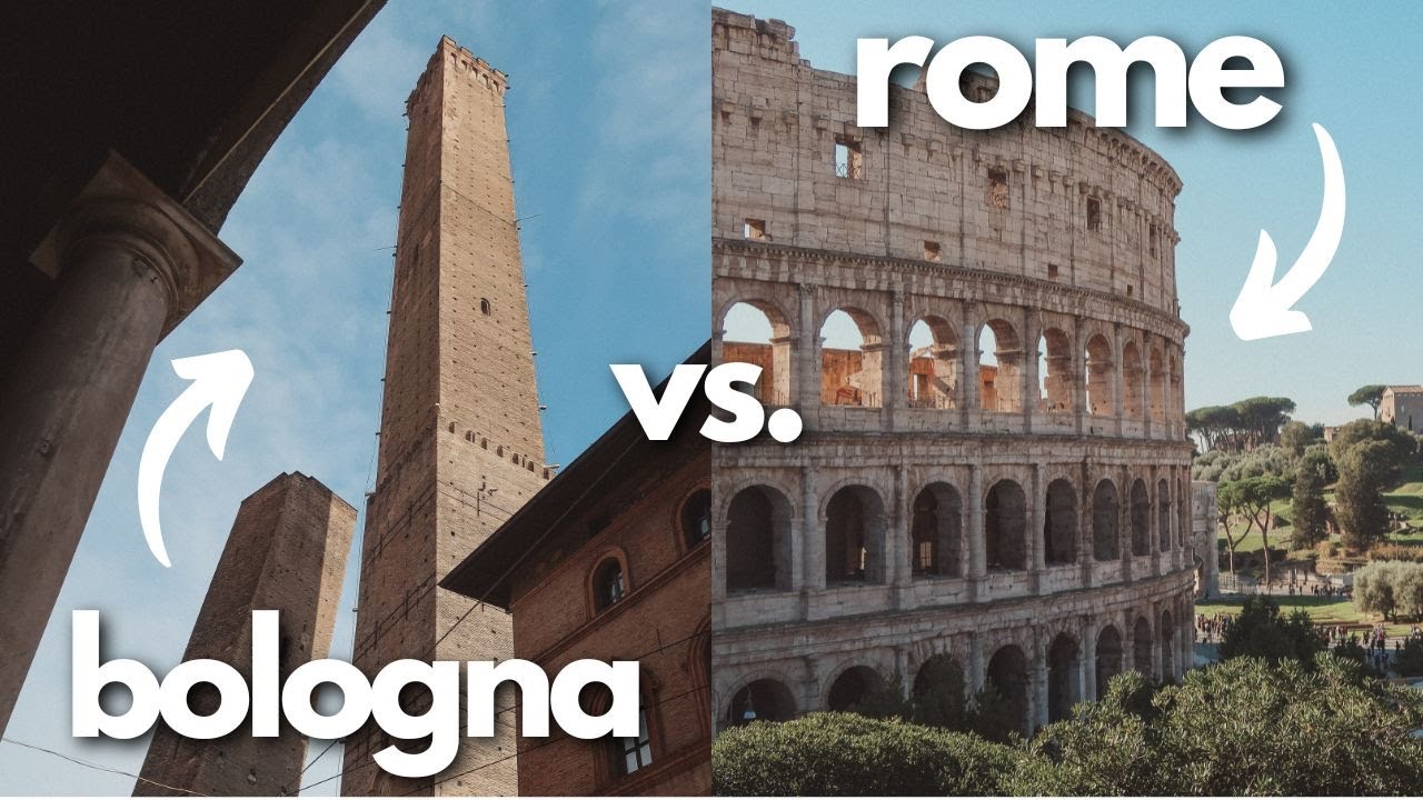 Are Rome & Bologna really that different? Differences of living in Bologna vs Rome w @SheaJordan