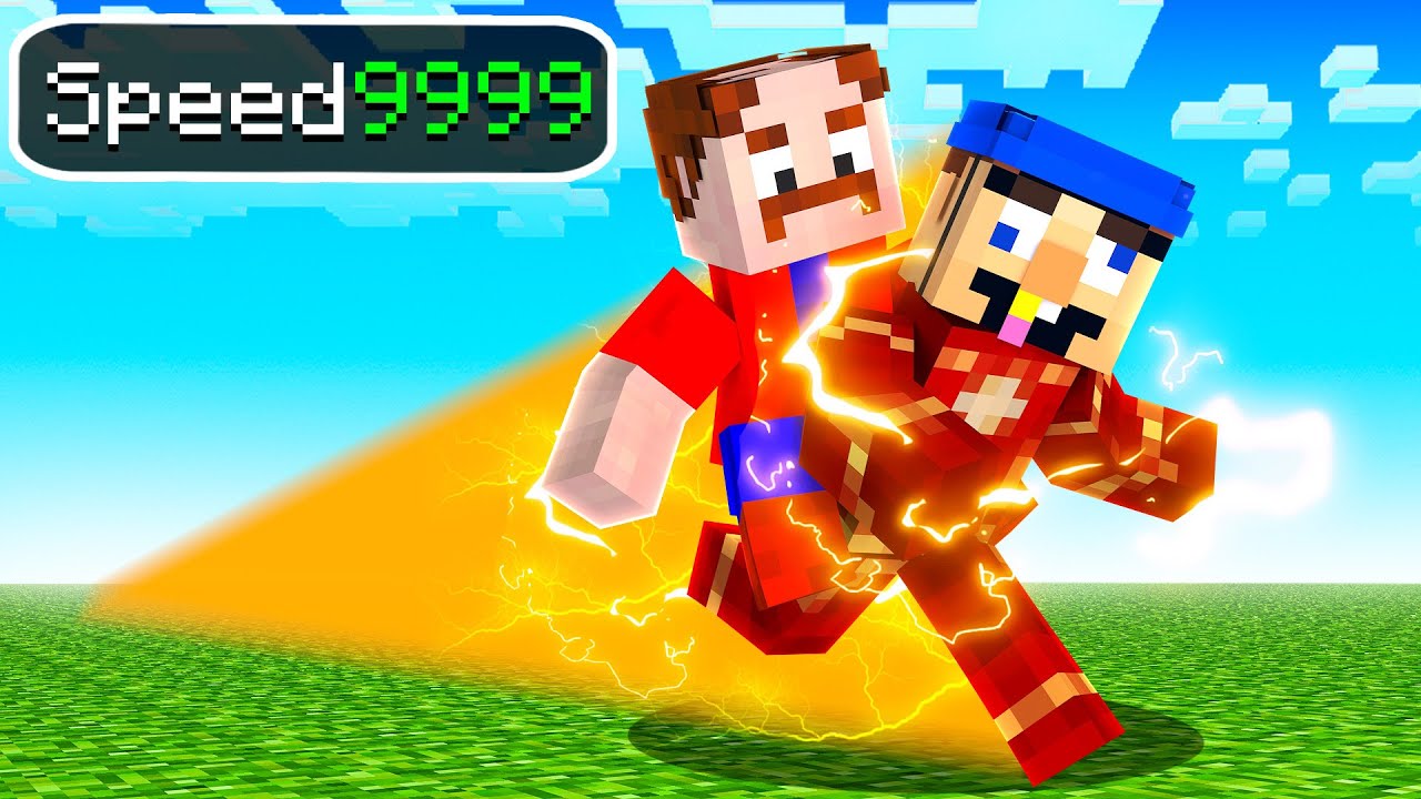 Jeffy Becomes The FLASH in Minecraft!