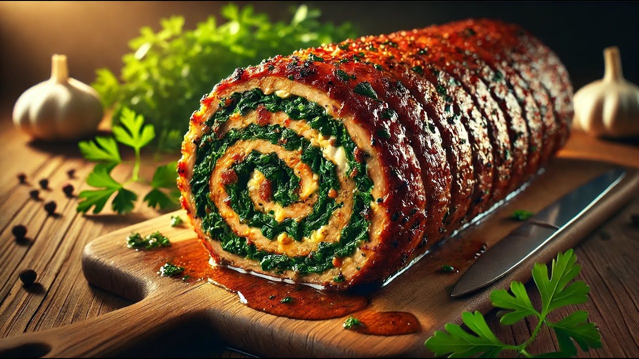 Порадуйте своих гостей этим изысканным мясным рулетом. Лучшее мясное лакомство! 😋