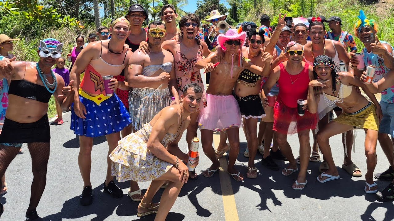  Carnaval Bloco dos povoados Roçadinho e Ponta D'água em Jequiá da Praia 