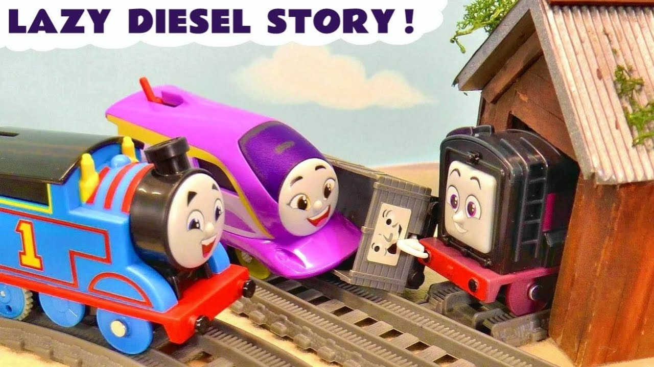 Fun All Engines Go Toy Train Story With DIESEL
