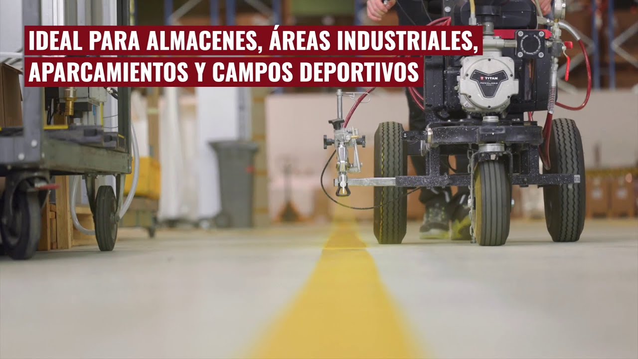 Titan® PowrLiner™ 3500 72 V | Equipo de marcado de líneas