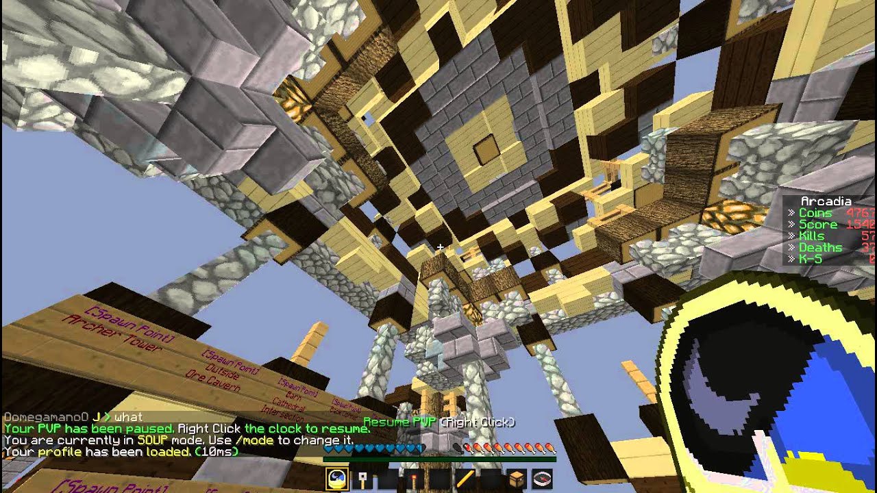 Minecraft Arcadia MC Server Tour