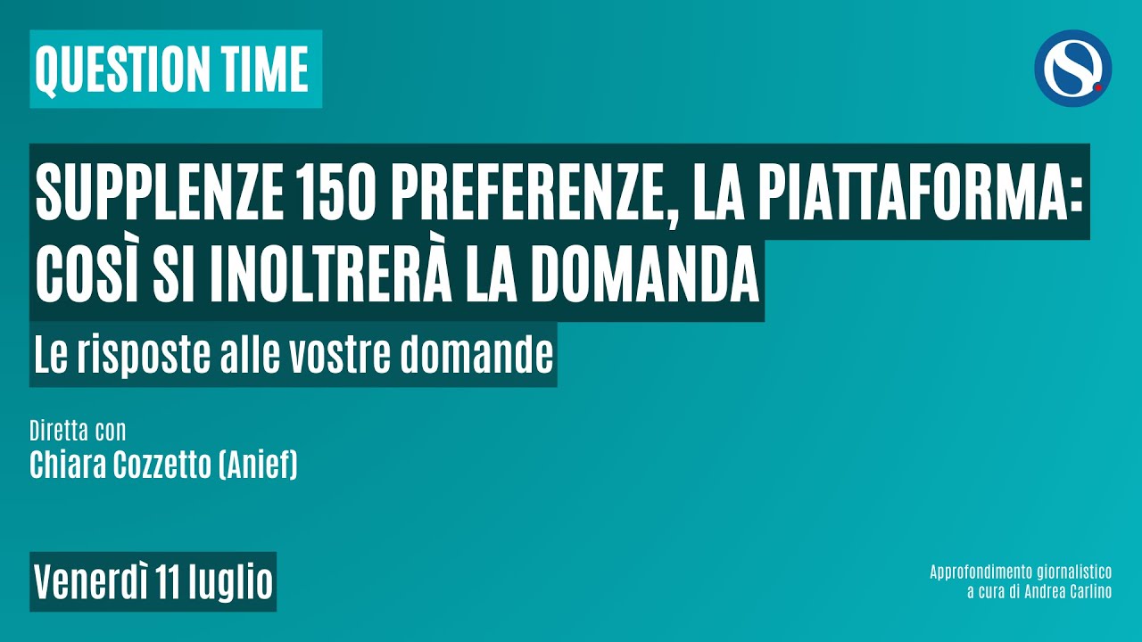 Supplenze GPS 150 preferenze e conferma docenti sostegno: vi spieghiamo come funziona la piattaforma