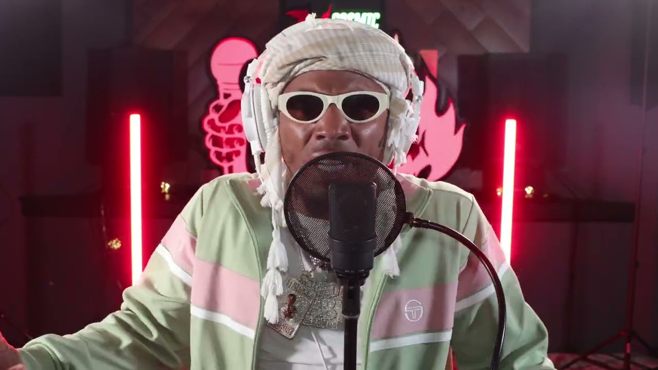 OhDatsRida at The Come Up Show studio to drop some heat for Cosmic Kev in 2025!