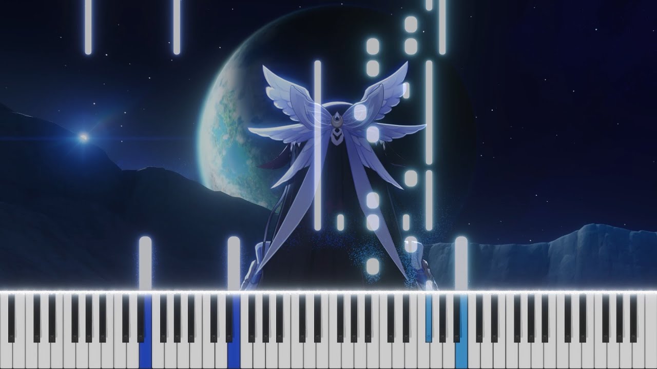 The Moon's Surface - Nod Krai Archon Quest Act 8: True Moon - Piano Arrangement
