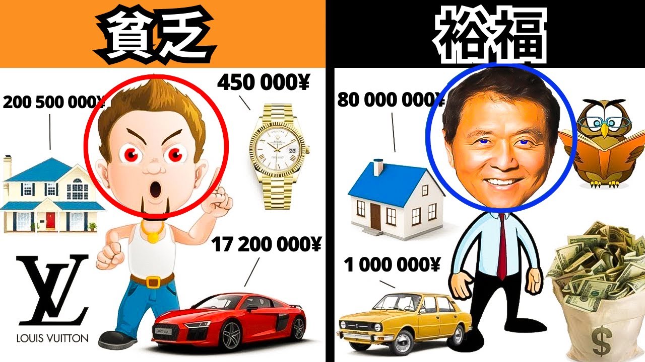 ロバート・キヨサキ氏によると、なぜあなたは貧しいのか 『金持ち父さん貧乏父さん』
