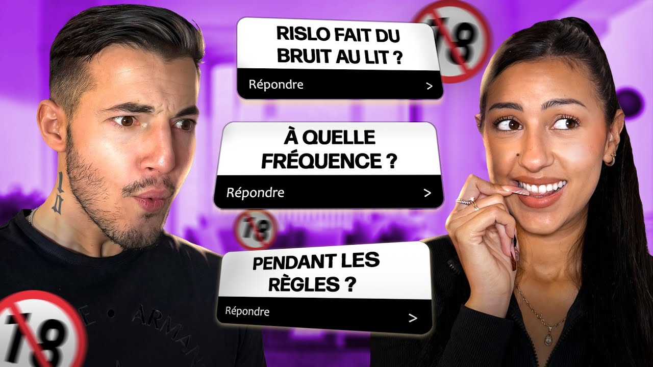 On r&eacute;pond &agrave; vos questions les PLUS INDISCR&Egrave;TES #2