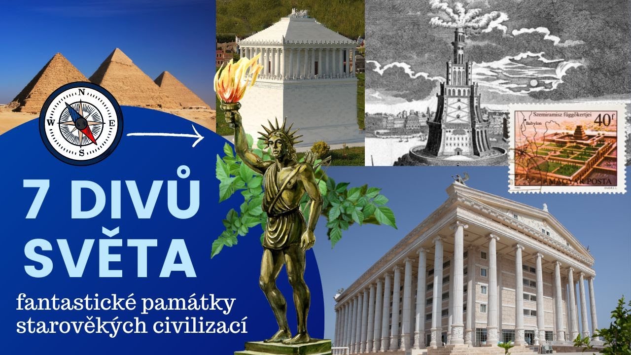 7 DIVŮ SVĚTA - fantastické památky starověkých civilizací @PRIZNAKYTRANSFORMACE