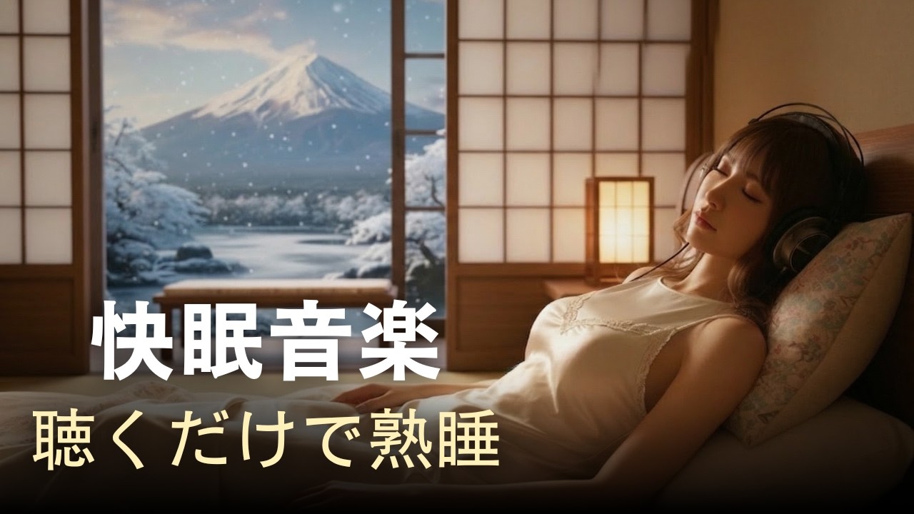 【10分で眠れる】【広告なし】心身を整えるヒーリングミュージック｜大人のための睡眠導入ラジオ｜聴き流すだけで朝まで快眠 【睡眠用BGM】