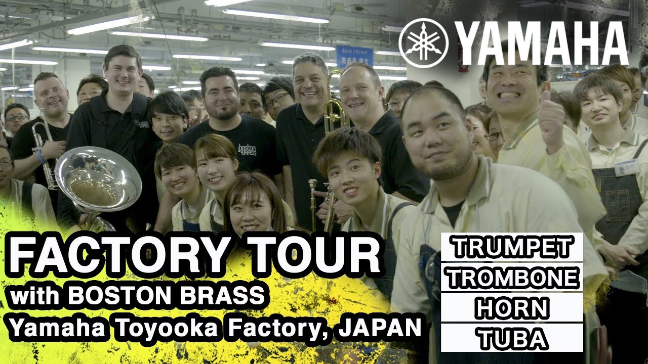 Yamaha Brass Instruments Factory Tour with Boston Brass