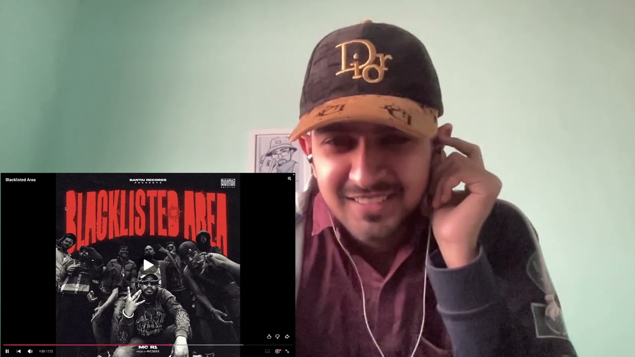 Blacklisted Area | MC R1 | PROD BY MEMAX | REACTION VIDEO | MUSICAL RECORDS