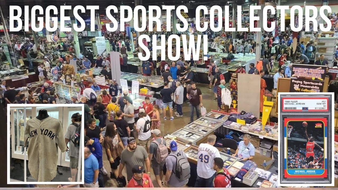 Ultimate Tour of the National Sports Collectors Convention: Best Sports Memorabilia Showcase