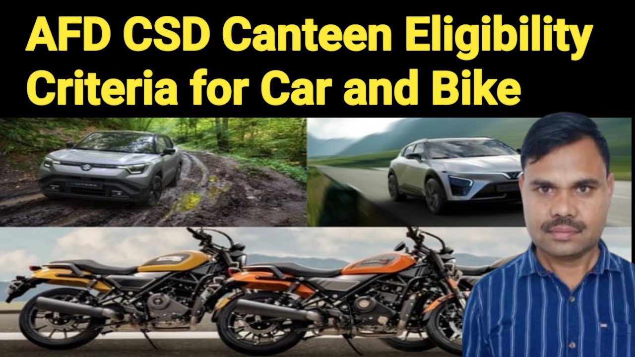 AFD CSD Canteen Eligibility Criteria | Frequently Asked Questions | How to make online Payment ?