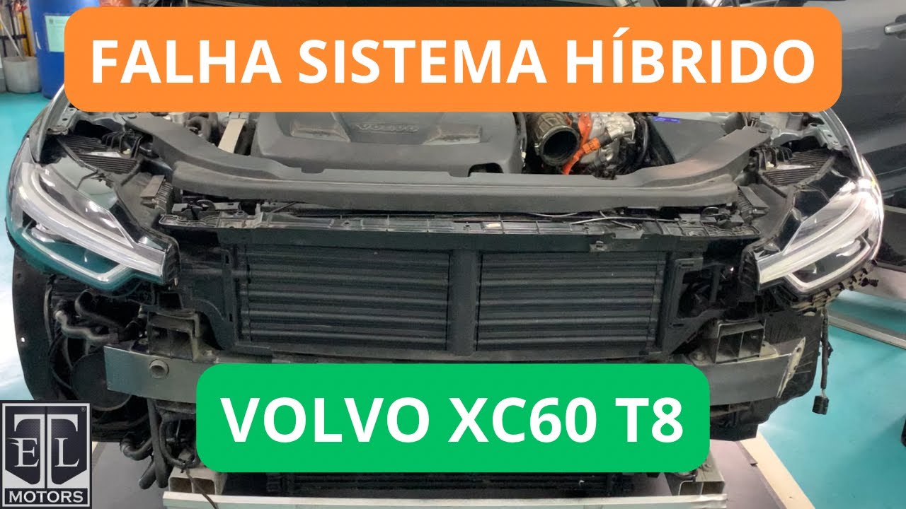 VOLVO XC60, XC80 T8 COM FALHA SISTEMA HÍBRIDO DAS BATERIAS