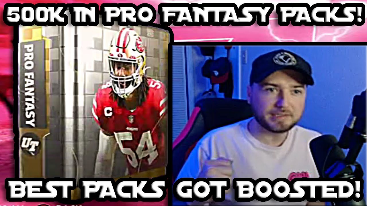 *FULL LEGEND PULL* 500K IN PRO FANTASY PACKS! BOOSTED ODDS! BEST PACKS IN MADDEN! MADDEN 22