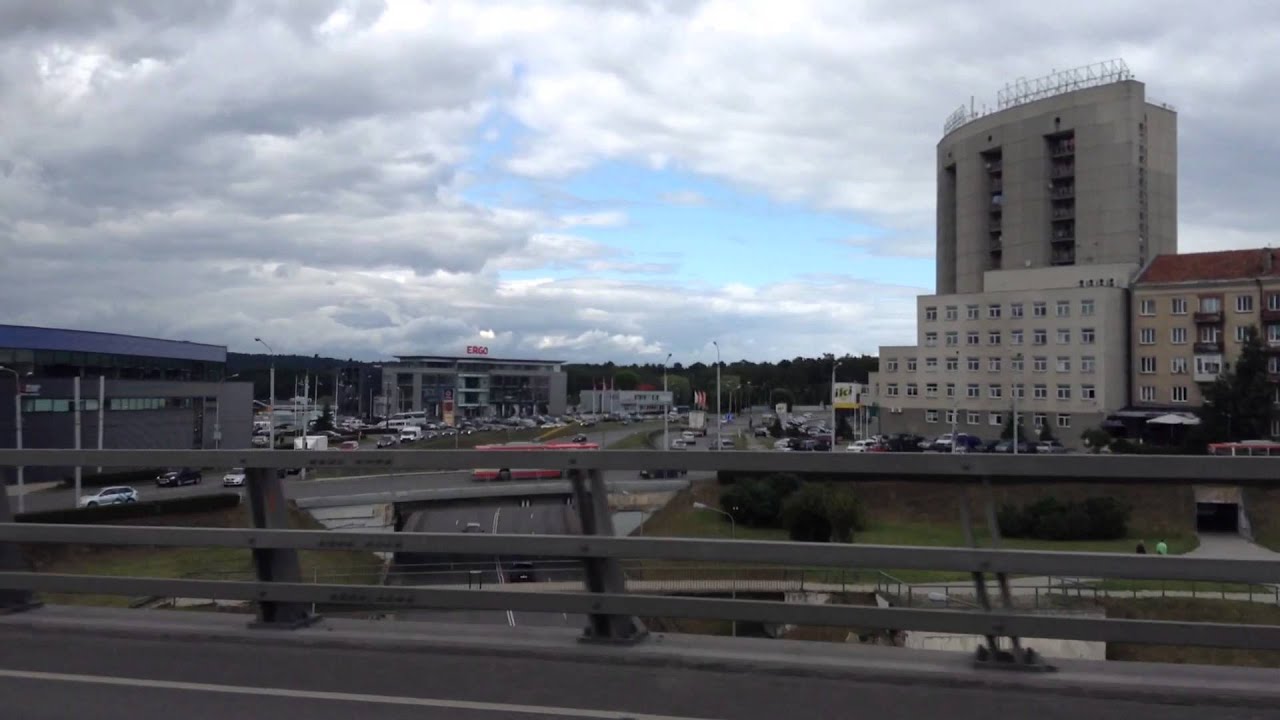 The first view on Vilnius, Lithuania 🇱🇹