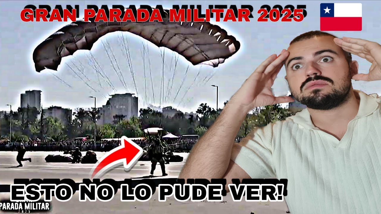 EX MILITAR ESPAÑOL REACCIONA A LOS 60 AÑOS DEL PARACAIDISMO MILITAR EN CHILE! GRAN PARADA MILITAR!