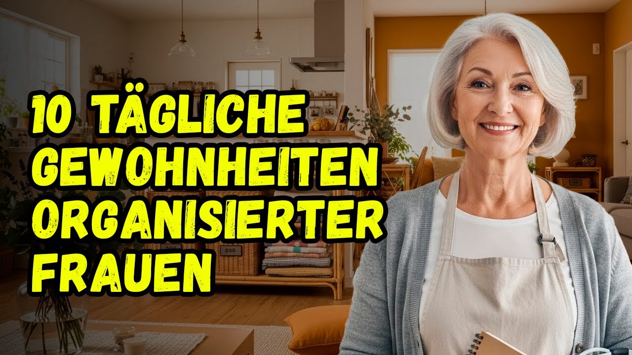 10 Tägliche Gewohnheiten Superorganisierter Frauen, um Unordnung in Minuten zu Beseitigen
