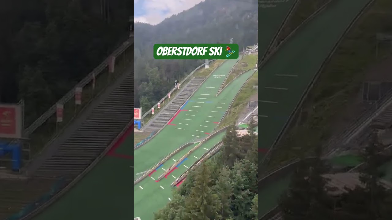 Skisprung Oberstdorf Allg&auml;u Germany ski jumping