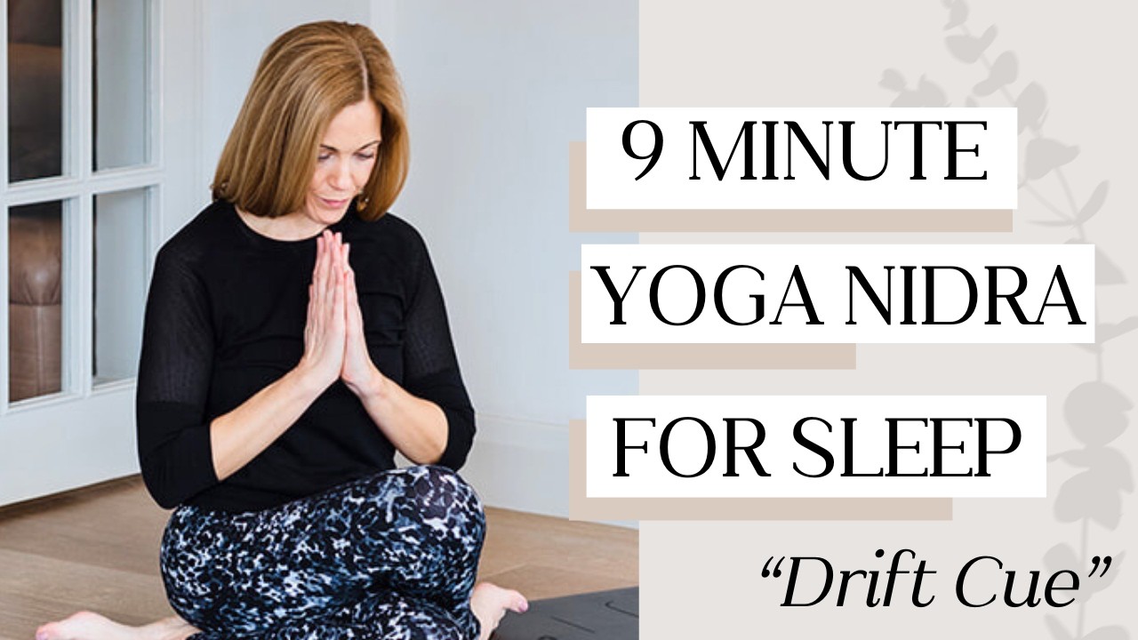 Yoga Nidra for Sleep | Drift Cue to Calm a Busy Mind (9 Minutes)