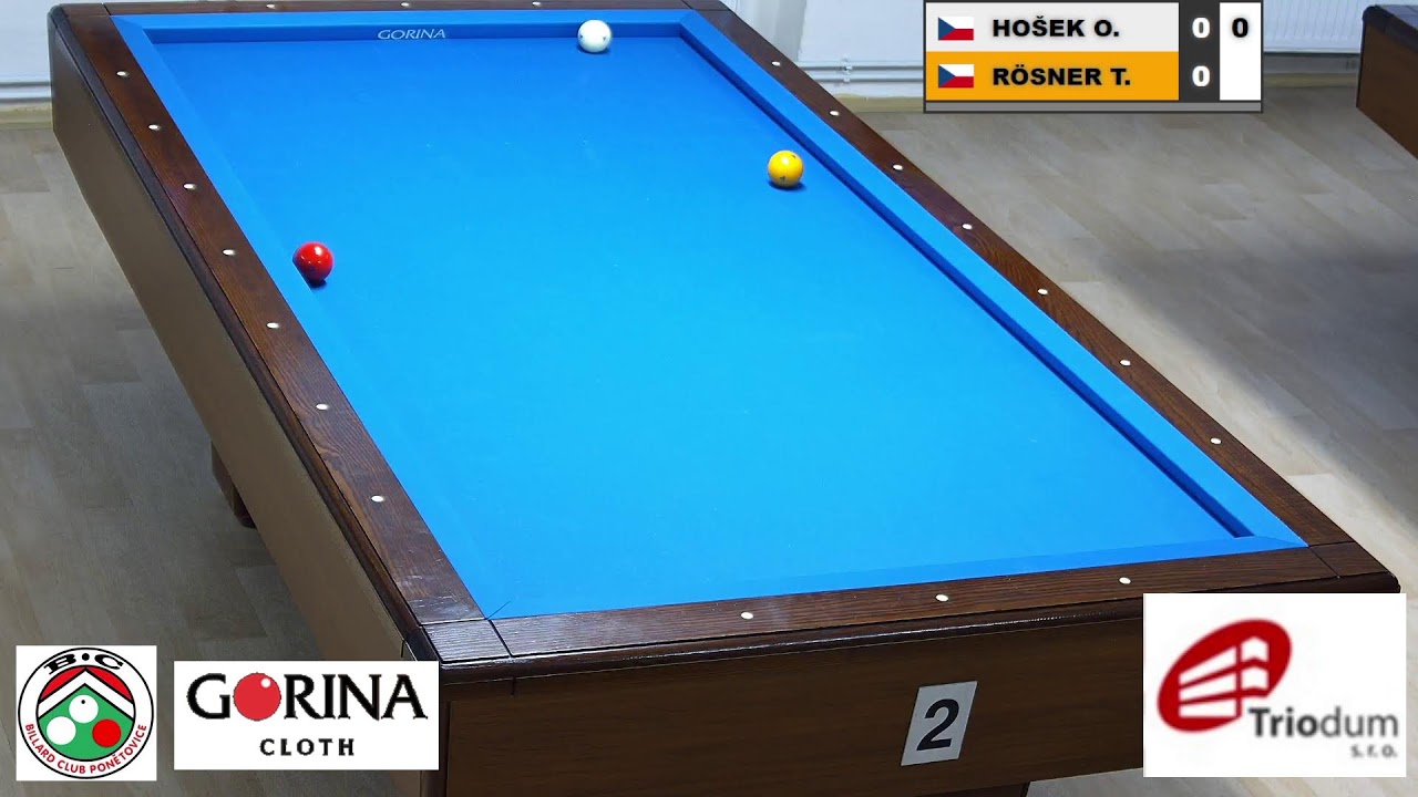 Czech league | 3-cushion | D2 | 4th round | Miroslav Uher v Tomáš Rösner