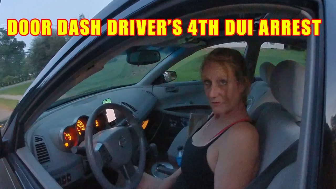 Door Dash Driver Arrested for Her 4th DUI