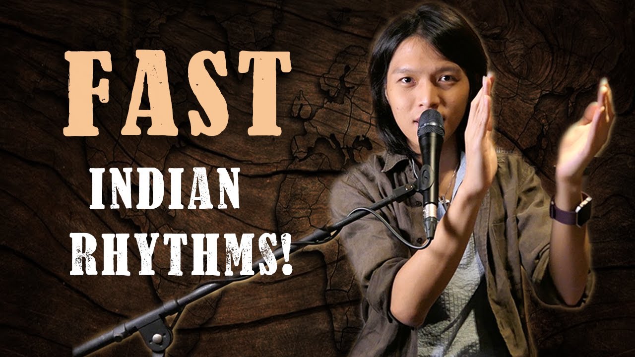 Three Speeds of Indian Classical Music Rhythms (Sing FAST!)