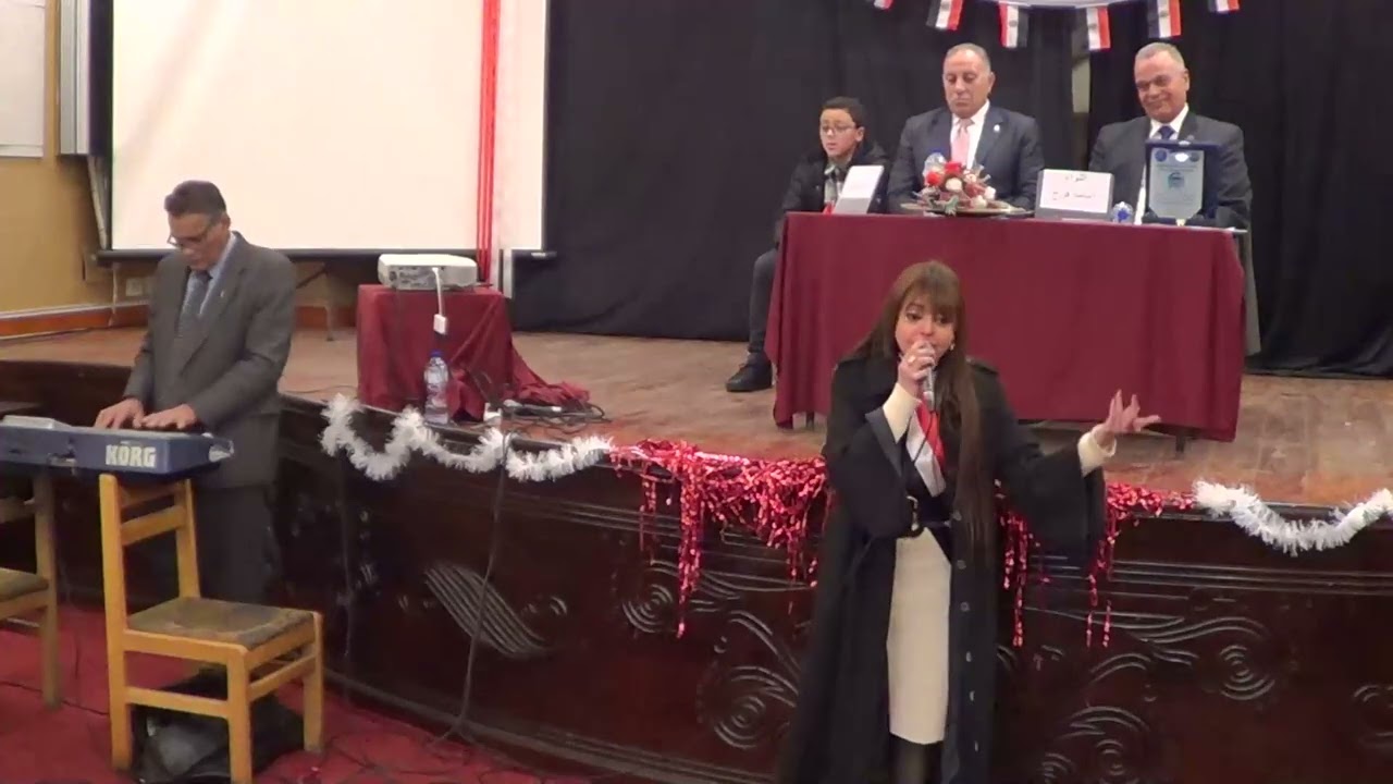 إحتفال عيد الشرطة ال ٧٤ والفنانة دعاء رجب