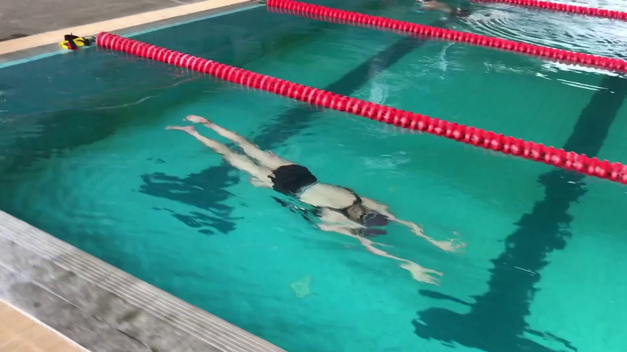 Lifeguard pre   swimming test, Work and travel USA 2017