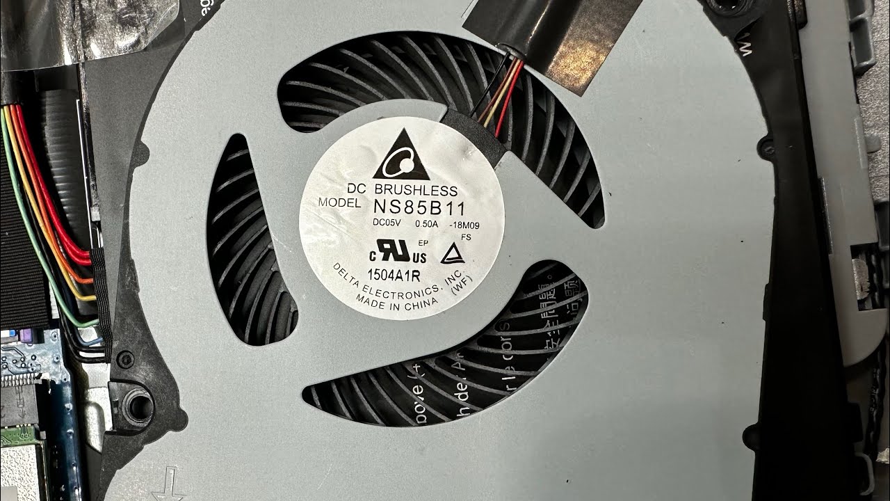 Acer Aspire 5 Laptop Cpu Cooling Fan replacement and overheating DELTA NS85B11 #easy fix 5 mints job