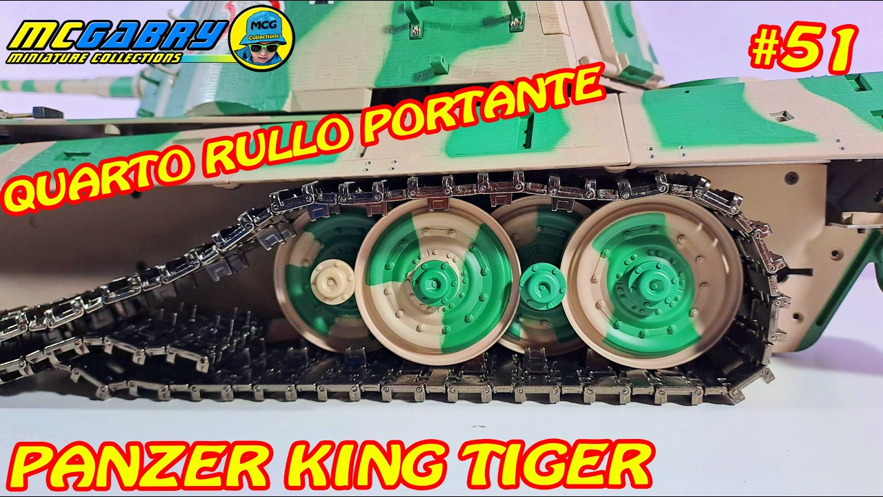 KING TIGER HACHETTE N.51 QUARTO RULLO PORTANTE - UNBOXING EDICOLA