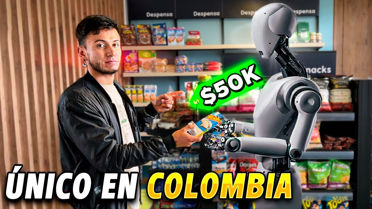 Visitamos el ÚNICO SUPERMERCADO con INTELIGENCIA ARTIFICIAL en Colombia ¿FUNCIONA? @Diego Andariego